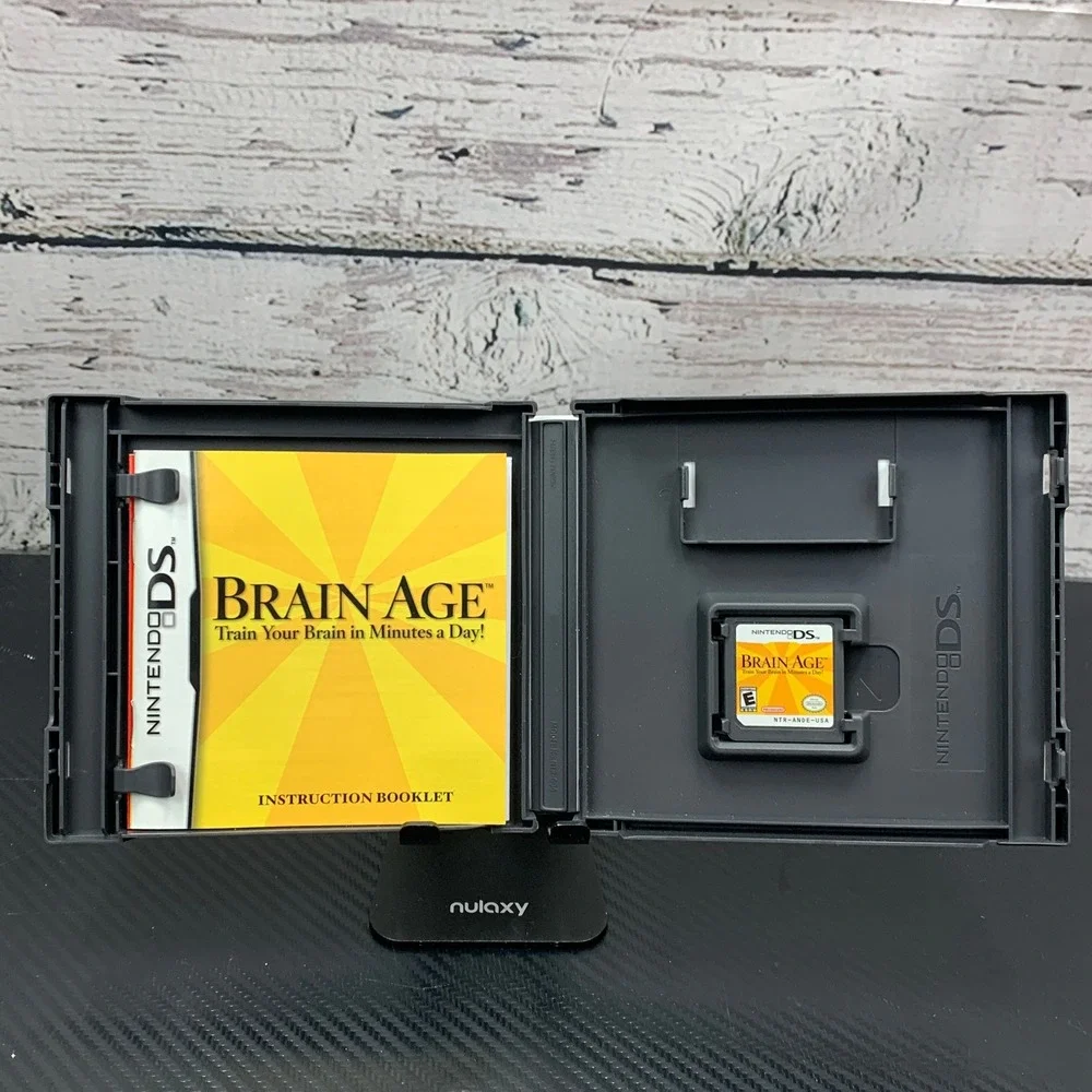 Nintendo Brain Age DS Game Sudoku Included Brain Training Puzzle Game‎